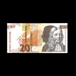 SLOVENYA (1992) - 20 Tolarjev (ÇİL 10/10)