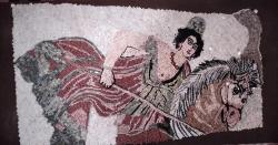 MOZAİK TABLO AMAZON KRALİÇESİ