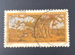 Güney Batı Afrika Pulu - South West Africa Stamp - Postadan Geçmiş Pul Filateli - 1976 Damgalı -Baobab Ağacı Altında Piknik Temalı Pul , 4 PARA - YABANCI PULLAR-NOSTALJİK DOĞUM GÜNÜ HEDİYESİ