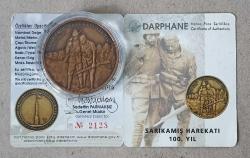 2015 YILI SARIKAMIŞ HAREKATI'NIN 100.YILI DARPHANE HATIRA BRONZ PARASI/SERTİFİKALI