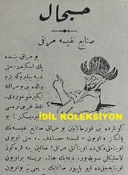 Osmanlıca Karagöz Mizah Dergisi-Gazetesi, Orijinal Dönem Basım, (Ottoman Magazine-Newspaper-Journal Illustré Kara-Gueuz) - 2 Aralık 1914 - Sayı: 694 - Hicri: 13 Muharrem 1332 - Rumi: 19 Teşrin-i Sani 1330 - Karikatürist Ali Fuat Bey'in Çalışması: 