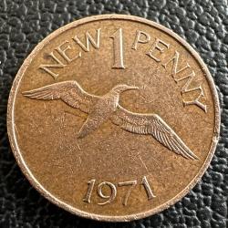 Guernsey 1 New Penny 1971