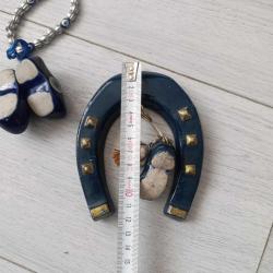 El Yapımı 2 Adet Eski  Nazar Boncuğu.