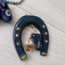 El Yapımı 2 Adet Eski  Nazar Boncuğu.