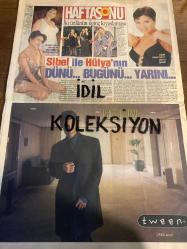 HAFTA SONU GAZETESİ - DOĞUM GÜNÜ HEDİYESİ (TURKİSH - NEWSPAPER) - TAM TAKIM 20 SAYFADIR - 20 KASIM 1997 - Sayı: 48 -Demet Şener-Mükerrem Abi-Elif-Sibel Can-Hülya Avşar-Alpay-Cansel-Haluk Levent-Celine Dion-Haluk Özkan-Seda Sayan-Tarkan-Binnaz Avcı-Toprak Sergen-Nilüfer-Hüseyin Keten-Nazlı-Pınar Altuğ-Cavidan Akyol-Derya Tiregil-Özlem Selanik-Şahsenem-Utku Yıldırım-Ayşe-Hakan-Selda Özer-Uğur Yücel-Derya Alabora-Enis Halit Kıvanç-Selçuk-Suat Ekiz-Altan Karabulut-Barış Kocaoğlu-Erdinç Ustalıoğlu-Özlem Tekin-Yugoslav-Pashan Music-Çiğdem Vatansever-Sonya Daniella-Sibel Göke-Serkan Özgen-Süleyman Demirel-Muazzez Ersoy-Cahit Ünyaylar-İslam Kerimov-Tarkan-Sevda Demirel-Erkek Güzel Önder Bekensir-Deniz Tüney-Burak Temel-Tolga-Ahmet Uğurlu-Mustafa Uğurlu-Müjde Ar-Okan Bayülgen-Ali Kırca-Ece Aynaı-Halil Ergün-Şükran Savant-İzel-Mustafa Yıldız-Murat Başoğlu-Reyhan Karaca-Yaman Yaka-Yalçın Dümer-Uche-Dr Fulya-Ender