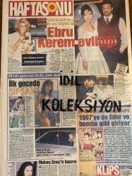 HAFTA SONU GAZETESİ - DOĞUM GÜNÜ HEDİYESİ (TURKİSH - NEWSPAPER) - TAM TAKIM 20 SAYFADIR - 1 OCAK 1997 - Sayı: 1 -Hülya Avşar-Altar Sarıoğlu-Kadir İnanır-Sibel Can-Salih Güney-Çolpan İlhan-Ebru Gündeş-Kerem Alışık-Ünal Küpeli-Nesrin Filiz-Boliç-Meftun-Nur Hekimci-Özlem Önal-Mete Has-Mehmet Birgen-Ercan Saatçi-Mustafa Sandal-Tuluyhan Uğurlu-Attila Özdemiroğlu-Rafet El Roman-Gülşen-Koral Sarıtaş-Yılmaz Morgül-Nuri Baba-Zeki Müren-Hakkı Yalçın-Ayşe Cam Gibi-Sezen Aksu-Seda Sayan-Mahsun Kırmızıgül-Esra Avcı-Orhan Gencebay-Adnan Şenses-Hilmi Topaloğlu-Bülent Ersoy-Birol Gürkanlı-Oya Gürkanlı-Unal Uzun-Kemal Nurten Gürkanlı-Güven Kıraç-Dilek Ayazoğlu-Seren Serengil-Ersin Cafe-Pınar Altınok-Serdar Ortac-Sibel Can-Tuluğ Murathan-Alişan-Meltem Cumbul-Nükhet Duru-Jacqueline Klein-Sami Hazinses-Belkıs Akkale-Müesser Tezcan-Pınar Altuğ-Barış Manço-Ersan Özdemir-Cüneyt Arkın-Kadir Savun-Salih Kalyon-Kadir İnanır-Ferda Anıl Yarkın-Burak Kut-Mila Zeynep Ersoy-Peker Açıkalın-Emel Sayın-Şener Şen-Bülent