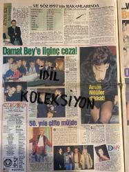 HAFTA SONU GAZETESİ - DOĞUM GÜNÜ HEDİYESİ (TURKİSH - NEWSPAPER) - TAM TAKIM 20 SAYFADIR - 14 OCAK 1998 - Sayı: 2 -Cem Özer-Nurseli İdiz-Esin Moralıoğlu-Özcan Deniz-Funda Gürdağ-Erdinç Ustalıoğlu-Sinem Mehmet Edin-Elif Dağdeviren-Yılmaz Erdoğan-Atilla Karabulut-Kader-Şebnem Ferah-Gurp Kızılırmak-Mustafa Süder-Mirzayev-Sezen Aksu-Goran Bregoviç-Kayahan-Seda Demirel-Sultan Demirel-Türker Kır-Milas Kazım Doğan-Berna Laçin-Osman Yağmurdereli-Taksim Sanat Evi-Ebru Gündeş-Onno Tunç-Ajda Pekkan-Yıldırım Aktuna-Salih Keçeci-Nilüfer Bayrı-Sibel Can-Hülya Avşar-Gizem Özdilli-Atilla Kaplakarslan-Hadis-Ali İhsan-Erdinç Ustalıoğlu-Rafet El Roman-Gökhan-Koray-Başak Boztepe-Yeşim Palandüz-Kerim Tekin-İbrahim Erkal-Cenk Torun-Berke Hürcan-Atilla Özdemiroğlu-İskender Paydaş-Salih Keçeci-Mustafa Yıldız-Nejat Uygur-Necati Uygur-Süheyl Uygur-Burçin Orhon-Ayhan Oral-Barış Kocaoğlu-Beste Açar-Tayfun Duygulu-Onur Berberoğlu-Aydan Burhan-Hilal Çelenk-Sevtap Parman-Asım Ekren-Zerrin Özer-Selma Güneri-Murat Yete