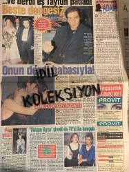 HAFTA SONU GAZETESİ - DOĞUM GÜNÜ HEDİYESİ (TURKİSH - NEWSPAPER) - TAM TAKIM 20 SAYFADIR - 14 OCAK 1998 - Sayı: 2 -Cem Özer-Nurseli İdiz-Esin Moralıoğlu-Özcan Deniz-Funda Gürdağ-Erdinç Ustalıoğlu-Sinem Mehmet Edin-Elif Dağdeviren-Yılmaz Erdoğan-Atilla Karabulut-Kader-Şebnem Ferah-Gurp Kızılırmak-Mustafa Süder-Mirzayev-Sezen Aksu-Goran Bregoviç-Kayahan-Seda Demirel-Sultan Demirel-Türker Kır-Milas Kazım Doğan-Berna Laçin-Osman Yağmurdereli-Taksim Sanat Evi-Ebru Gündeş-Onno Tunç-Ajda Pekkan-Yıldırım Aktuna-Salih Keçeci-Nilüfer Bayrı-Sibel Can-Hülya Avşar-Gizem Özdilli-Atilla Kaplakarslan-Hadis-Ali İhsan-Erdinç Ustalıoğlu-Rafet El Roman-Gökhan-Koray-Başak Boztepe-Yeşim Palandüz-Kerim Tekin-İbrahim Erkal-Cenk Torun-Berke Hürcan-Atilla Özdemiroğlu-İskender Paydaş-Salih Keçeci-Mustafa Yıldız-Nejat Uygur-Necati Uygur-Süheyl Uygur-Burçin Orhon-Ayhan Oral-Barış Kocaoğlu-Beste Açar-Tayfun Duygulu-Onur Berberoğlu-Aydan Burhan-Hilal Çelenk-Sevtap Parman-Asım Ekren-Zerrin Özer-Selma Güneri-Murat Yete