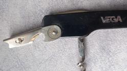 VİNTAGE DÖNEM VEGA LOGOLU İTALYA MALI TİRBUŞON. KONDİSYON YÜKSEK KOLEKSİYONLUK NADİR