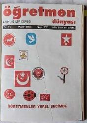 ÖĞRETMEN DÜNYASI Aylık Meslek Dergisi, Mart - Nisan 1994, Sayı: 171, 172 [2 ADET]