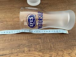 6 adet Efes Pilsen Pastörsüz Bira Bardağı