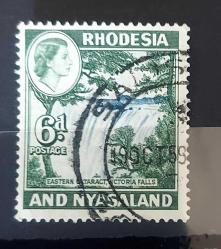 İngiliz sömürgesi Rodezya&Nyassaland - damgalı