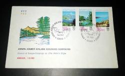 1983 Avrupa Konseyi Kıyıların Korunması Kampanyası İlk gün damgalı zarf Türkiye