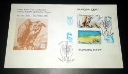 1986 Europa CEPT İlk gün damgalı zarf Kuzey Kıbrıs Türk Cumhuriyeti