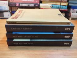 EŞİK - 1947-1975 / Toplu Şiirler 1 (YKY 1. Baskı) Aşk Tahtı 1976 - 1982 (Toplu Şiirler 2)Kült Kitap - Yazarken, Okurken, Çizerken - Avluya Düşen Gölge