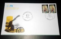 2019 Yılın Yazarı Nezihe Meriç Özel Tarih Damgalı Zarf