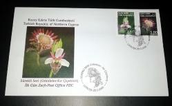 2008 Orkideler - Kır çiçekleri Sürekli seri İlk gün Damgalı Zarf seti FDC KKTC