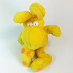 Heye Sarı Peluş Mordillo Tavşan Oyuncak Vintage 1993