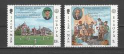 1980 İSLE OF MAN EUROPA CEPT TAM SERİ MNH