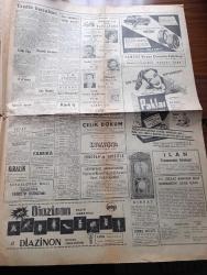 Hürriyet Gazetesi - Turkish Newspaper - 17 Mayıs 1960 - zirve toplantısı tehlike geçirdi - Kruşçef Eisenhower'in Rusya'ya gelmesi için yaptığı daveti dün birden geri aldı fotoğraf - İstanbul'un elektrik ihtiyacını Anadolu'daki santrallerden temin etmek için Kandilli ile Arnavutköy arasında dikilen direkler fotoğraf - Kıbrıslı Türkler acele beşli konferans istiyor - Cannes film festivali'nde parlayan yıldız Martine Messager fotoğraf - Adnan Menderes İzmir'de temel atma ve açılış töreninde bulundu fotoğraf - Zafer gazetesi yazı işleri müdürü Fatin Fuat Tozer Dün tahliye edildi fotoğraf - Lüks Nermin Dün hapisten çıktı Fotoğrafı - İstanbul sinema tiyatro programı  - Pathe plaklarında Sevim Erdi - Feriköy futbol takımı Dün bir Avrupa turnesine çıktı - Beşiktaş ve Fenerbahçe Adana'daki dörtlü turnuva maçlarına katılacak - Fransız santraforu Kopa barcelona'ya gidiyor fotoğraf - bu haftaki Spor Toto maçları - Fenerbahçe organizasyon komitesi dün de toplandı