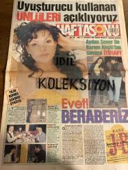 HAFTA SONU GAZETESİ - DOĞUM GÜNÜ HEDİYESİ (TURKİSH - NEWSPAPER) - TAM TAKIM 20 SAYFADIR - 28 OCAK 1998 - Sayı: 4 - Aydan Şener-Kerem Alışık-Suat Ekiz-Dursun Karadaş-Faruk Turgut-Ünal Küpeli-Veli Çelik-Fedon-Özlem Savaş-Ayhan Oral-Hilal Özdemir-Barış Kocaoğlu-Akın Tunç-Gizem Solmaz-Hüner Coşkuner-Ateş Çelik-Burhan Çaçan-Aydın Sarman-Aşkın Tuna-Ertuğrul Polat-Murat Yıldız-Gökhan Akkuş-Ayşen-Tayfur-Ferdi Tayfur-İzzet Özün-Ahmet Kaya-Özlem Ertem-Gülten Kaya-Yusuf Akgörülü-Yıldırım Onat-Tuğay Toksöz-Berkant-Cüneyt Arkın-Harun Kolçak-Korkmaz Yiğit-Hülya Avşar-Kaya Çilingiroğlu-Zehra-Funda Öncu-Burhan Bayar-İbrahim Tatlıses-Azer Bülbül-Özcan Özgür-Müşfik Kenter-Mesut Engin-Zeynep Uludağ-Serhat-Yeşim Salkım-Hakan Uzan-Erhan Yazıcıoğlu-Müge Sürmeli-Selda Bağcan-Halit Ozan-Nazım Hikmet-Sonat Bağcan-Nedret Güvenç-Çiçek Pasajı İsmail-Atilla Atasoy-Özer Şahin-Türkan Şoray-Fahd-İbrahim Vidinli-Abdullah-Pakistan Kralı Eyüp Han-Harika Avcı-Abdülkadir Usulü-Erdiç Ustaoğlu-Hava Avcı-Sacit Aslan-Sibel Tu