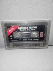 Kaset Ahmet Kaya başım belada albümü. Orijinal. kartoneti yok. kaset sorunsuz çalışıyor