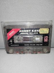 Kaset Ahmet Kaya başım belada albümü. Orijinal. kartoneti yok. kaset sorunsuz çalışıyor