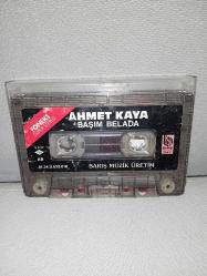 Kaset Ahmet Kaya başım belada albümü. Orijinal. kartoneti yok. kaset sorunsuz çalışıyor