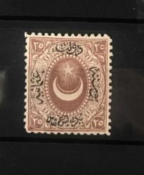 LOT.3 » 1865 AYYILDIZLI (DULOZ) TAKSE PULLARI 1.TİP KATALOG NO.34 ( KATALOG 2.500 LİRA )
