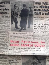 Yeni Asır Gazetesi - Turkish Newspaper - 20 Şubat 1960 - iftiraları işte yerlerde sürünüyor yazan Şevket Bilgin Başmakale - meclis 1963 bütçe müzakeresi'ne başladı - Celal Bayar Pakistan devlet reisinin daveti üzerine bu sabah Pakistan'a hareket etti Fotoğrafı - kraliçe elizabeth'in oğlu oldu - eski Hürriyet Partisi mebusları Demokrat Parti'ye geçtiler - inhisarlar vekili Hadi Hüsman dün saat 22.45'te motorlu trenle İstanbul'a geldi fotoğraf - Amerikalılar 7 milyon dolarlık tütün aldılar - dünyanın bugüne kadar hazırladığı en kudretli suni peyk Lockheed Agena Fotoğrafı - Caryl Chessman'ın idamı 60 gün geri bırakıldı - tanınmış ruh alimi Dr. Bedri Ruhselman vefat etti - yılın 365 günü her çeşit sebze yetiştirilebilecek - Keresteciler cumartesi öğleden sonra tatil yapacaklar - milli ligde bugün İzmir'de büyük şöhretler karşı karşıya - Demirspor Karagümrük maçı - Altay Galatasaray maçı fotoğraflar - Fenerbahçe dün sabah çalıştı - bahsi müşterek çalışmaları - Beşiktaş Göztepe karşısında