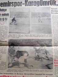 Yeni Asır Gazetesi - Turkish Newspaper - 20 Şubat 1960 - iftiraları işte yerlerde sürünüyor yazan Şevket Bilgin Başmakale - meclis 1963 bütçe müzakeresi'ne başladı - Celal Bayar Pakistan devlet reisinin daveti üzerine bu sabah Pakistan'a hareket etti Fotoğrafı - kraliçe elizabeth'in oğlu oldu - eski Hürriyet Partisi mebusları Demokrat Parti'ye geçtiler - inhisarlar vekili Hadi Hüsman dün saat 22.45'te motorlu trenle İstanbul'a geldi fotoğraf - Amerikalılar 7 milyon dolarlık tütün aldılar - dünyanın bugüne kadar hazırladığı en kudretli suni peyk Lockheed Agena Fotoğrafı - Caryl Chessman'ın idamı 60 gün geri bırakıldı - tanınmış ruh alimi Dr. Bedri Ruhselman vefat etti - yılın 365 günü her çeşit sebze yetiştirilebilecek - Keresteciler cumartesi öğleden sonra tatil yapacaklar - milli ligde bugün İzmir'de büyük şöhretler karşı karşıya - Demirspor Karagümrük maçı - Altay Galatasaray maçı fotoğraflar - Fenerbahçe dün sabah çalıştı - bahsi müşterek çalışmaları - Beşiktaş Göztepe karşısında