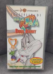 BUGS BUUNY SPACE JAM İTALYA VERSİYONU VHS KASET FİLM KONDİSYON YÜKSEK KOLEKSİYONLUK NADİR TURKİYE'DE TEK