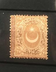 LOT.18 » 1868 AYYILDIZLI ( DULOZ ) TAKSE PULLARI 3.TİP KATALOG NO.61