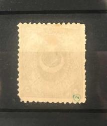 1869 AYYILDIZLI ( DULOZ ) 5 krş GRİ POSTA PULU 3.TİP KATALOG NO.62