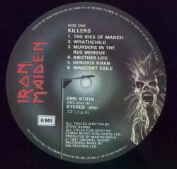 Iron Maiden - Killers JAPON BASKI
