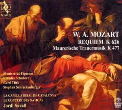 Mozart: Requiem K 626, Maurerische Trauermusik K477