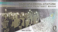 Fantazi 0 Euro 6 adet Atatürk Resimli