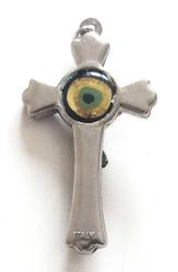 Azîz Benediktus Çarmıhı Mineli kolye ucu.