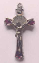 Azîz Benediktus Çarmıhı Mineli kolye ucu.