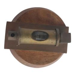 Ahşap kaideli, minyatür su terazisi 3x4