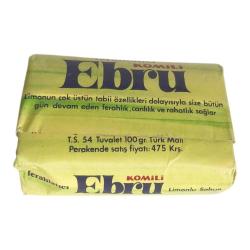 Ferahlatıcı Komili Ebru Limonlu sabun - Ambalajlı