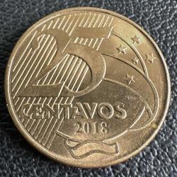 Brezilya 25 Centavo 2018