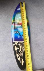 AHŞAP DEKORATİF SÖRF TAHTASI. DUVARA DEKORU DEKORU . BALİ TEMALI SIFIR GİBİ TEMİZ