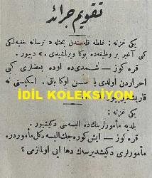 Osmanlıca Karagöz Mizah Dergisi-Gazetesi, Orijinal Dönem Basım, (Ottoman Magazine-Newspaper-Journal Illustré Kara-Gueuz) - 19 Kasım 1908 - Sayı: 34 - Hicri: 24 Şevval 1326 - Rumi: 6 Teşrin-i Sani 1324 - Muhavere: 