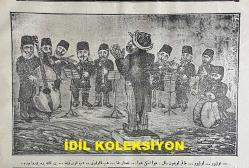 Osmanlıca Karagöz Mizah Dergisi-Gazetesi, Orijinal Dönem Basım, (Ottoman Magazine-Newspaper-Journal Illustré Kara-Gueuz) - 19 Kasım 1908 - Sayı: 34 - Hicri: 24 Şevval 1326 - Rumi: 6 Teşrin-i Sani 1324 - Muhavere: 