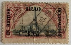 1918.KLASİK.SÜRSAJLI.OSMANLI PULU ÜZERİ .IRAK  TEK PUL   DAMGALI RESİMDEKİ ÜRÜN