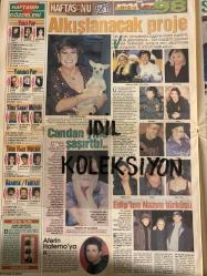 HAFTA SONU GAZETESİ - DOĞUM GÜNÜ HEDİYESİ (TURKİSH - NEWSPAPER) - TAM TAKIM 20 SAYFADIR - 18 ŞUBAT 1998 - Sayı: 7 -Yusuf Kalyon-Sunay-Sunguray-Alev Çankaya-Arzu Güler-Dilek Özdemir-Tuğba Çamlı-Fırat TUR-Fatih Kısaparmak-Müzzeyyen Senar-Feraye-Ajda Pekkan-Kayahan-Kubat-Levent Yüksel-Nilüfer-Nükhet Duru-Tarkan-Sezen Aksu-Candan Erçetin-Hatemo-Muazzez Ersoy-Sibel Can-Hülya Avşar-Mustafa Sandal-Ebru Gündeş-Ali Erbil-Yılmaz Erdoğan-Nazan Öncel-Akrep Nalan-Hakan Ural-Nazım Hikmet-Edip Akbayram-Serdar Ortaç-Hakan Peker-Tuğba Ekinci-Hande Ataizi-Sevim Emre-Orhan Gencebay-Hazal-Renault-Gülben Ergen-Çetin-Göksel-Kaya Çilingiroğlu-Ercan-Gülşen Bubikoğlu-Tarık Tarcan-Emel Sayın-Hamdi Yasaman-Salih Keçeci-Mustafa Doğan-Orsel Sonat-Hadi Çaman-Sema Örnek-Altan Karabulut-Mete Özdemir-Rober Hatemo-Ateş Çelik-Mükerrem-Hülya Avşar-Zehra Celal Avşar-Yılmaz Erdoğan-Meltem Cumbul-Burak Kutlu-Behzat Uluğda-Rutkay Aziz-Halil Ergün-Türkan Şoray-Nafize Banu Güler-Turgut Özal-Ahmet Sanal-Zeki Müren-Müjdat Gezen-