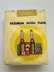 1973 Erzurum Doğu Fuarı midi Sigara pakedi Dolu açılmamış ÇT kolleksiyonluk Tekel
