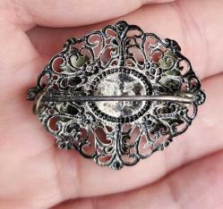 *** AVUSTURYA STEİERMARK ESKİ BROŞ. ORİJİNAL VİNTAGE. 1900LER BAŞI.