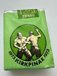 1973 Kırkpınar Güreş midi Sigara pakedi Dolu açılmamış ÇT kolleksiyonluk Tekel